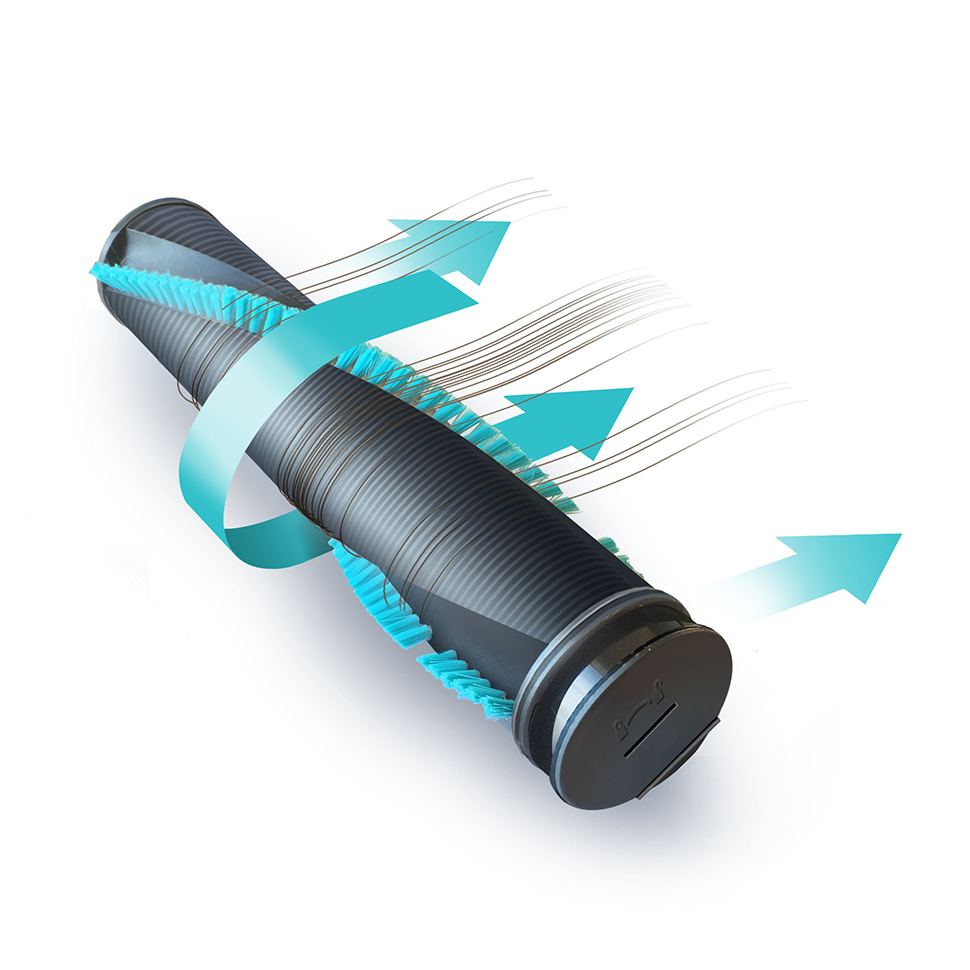 Rodillo patentado Anti-Enredos