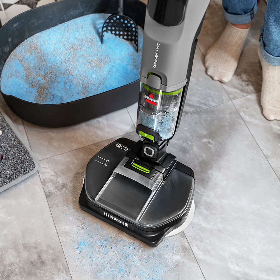 Pasar la mopa sin polvo