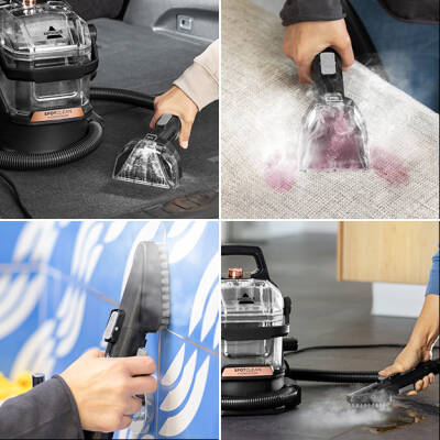 Como se debe usar el Spotclean Hydrosteam Pro