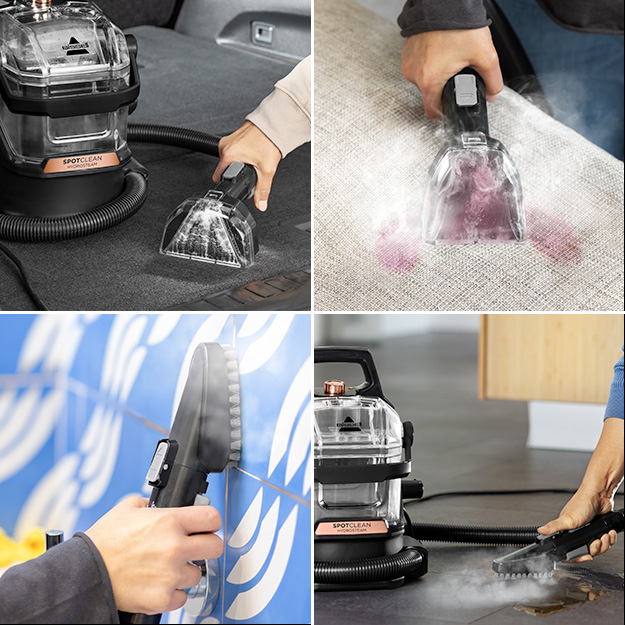 Como se debe usar el Spotclean Hydrosteam Pro